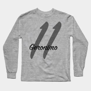 Eleventh Doctor Geronimo Long Sleeve T-Shirt